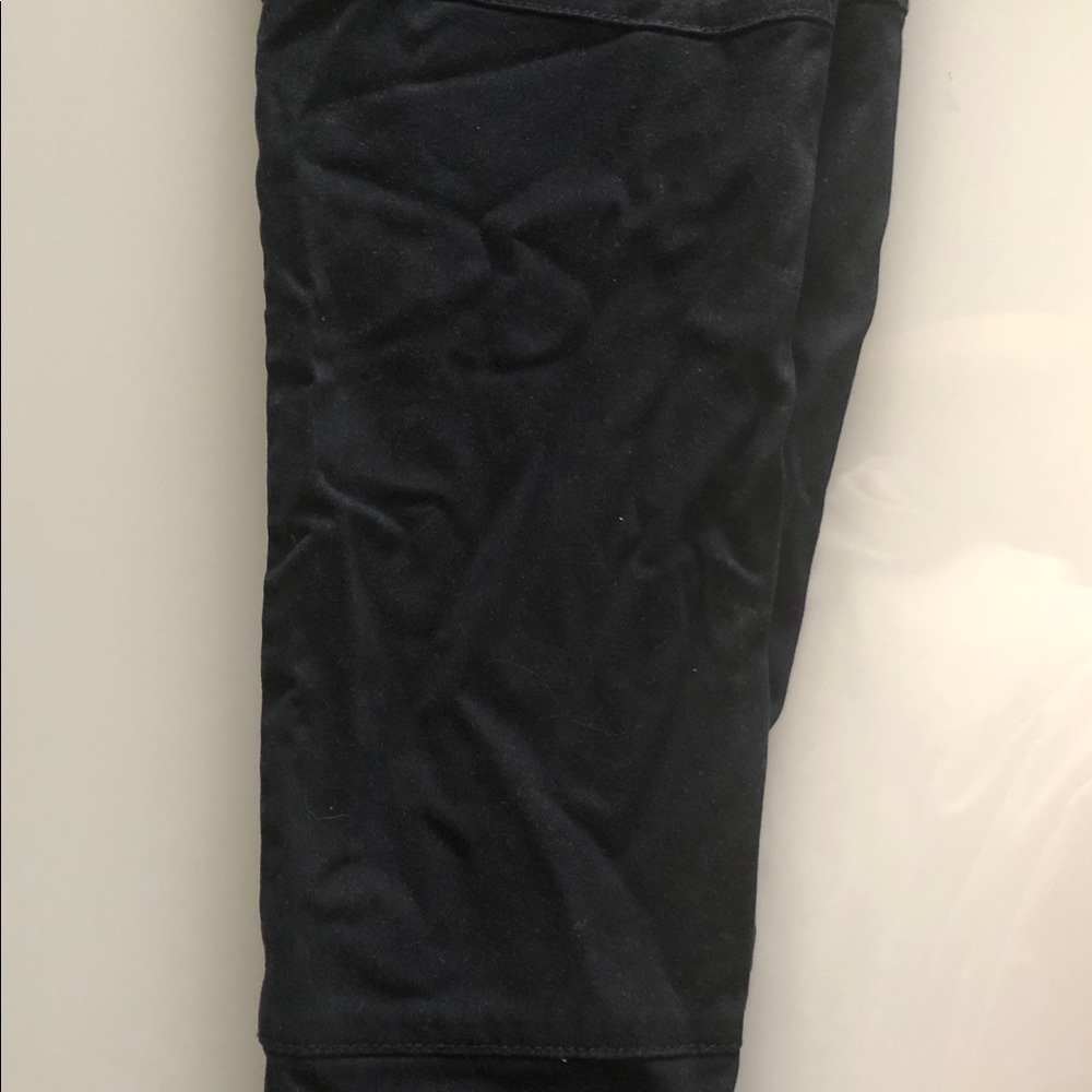 Michael Kors Black & Gold Jeggings With Side Zip - Picture 6 of 7